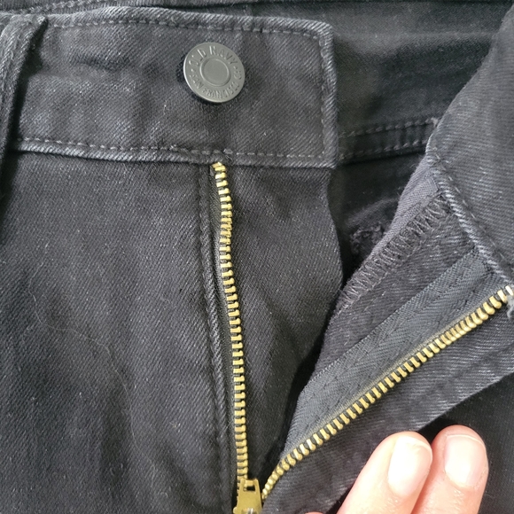 Old Navy Power Slim Straight High Rise Secret Slim Pockets Jeans 4 Black NWT - Picture 5 of 15